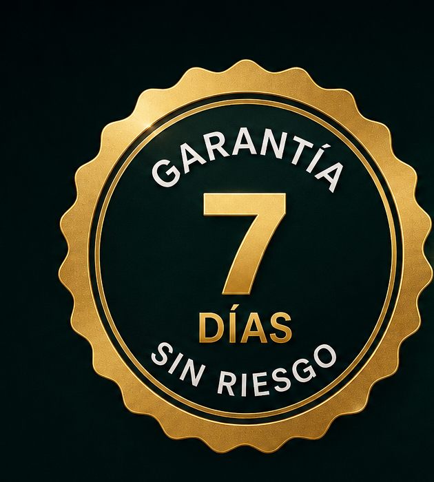 Sello de garantía de 7 días, Mente Próspera